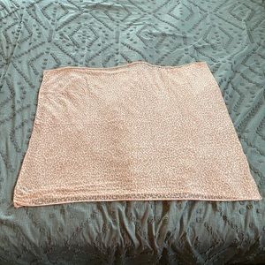 Charlotte Russe Peach Infinity Scarf